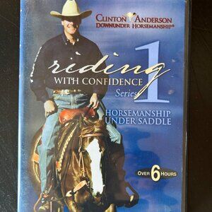 Clinton Anderson 4 DVD Set Riding with Confidence Series 1 Excellent Condition